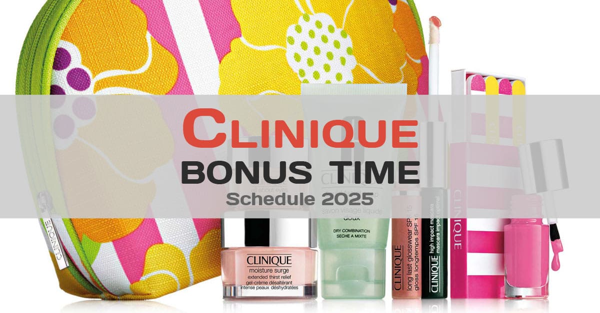 Clinique Bonus Time Offers